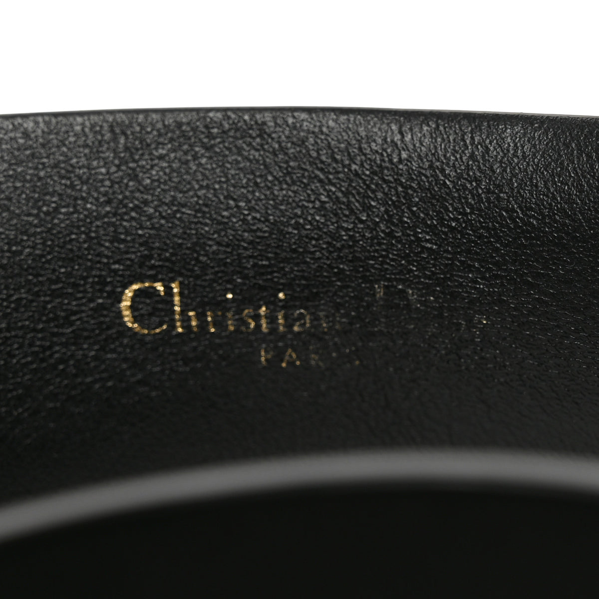Christian Dior Calfskin CD Belt 90 36 Black 4 of 5