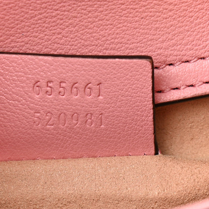 Gucci Wonka Grain Calfskin Mini Diana Tote Bag Wild Rose Fuxia Fluo 8 of 13