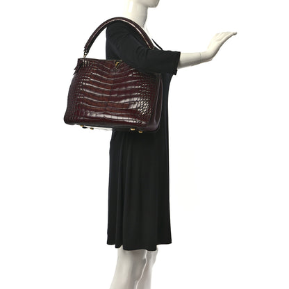 Louis Vuitton Alligator Tournon Bordeaux 2 of 10