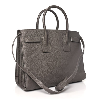 Saint Laurent Grained Calfskin Small Sac De Jour Dark Anthracite 3 of 13