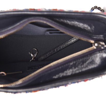 Chanel Tweed Calfskin Small Gabrielle Hobo Navy 7 of 14