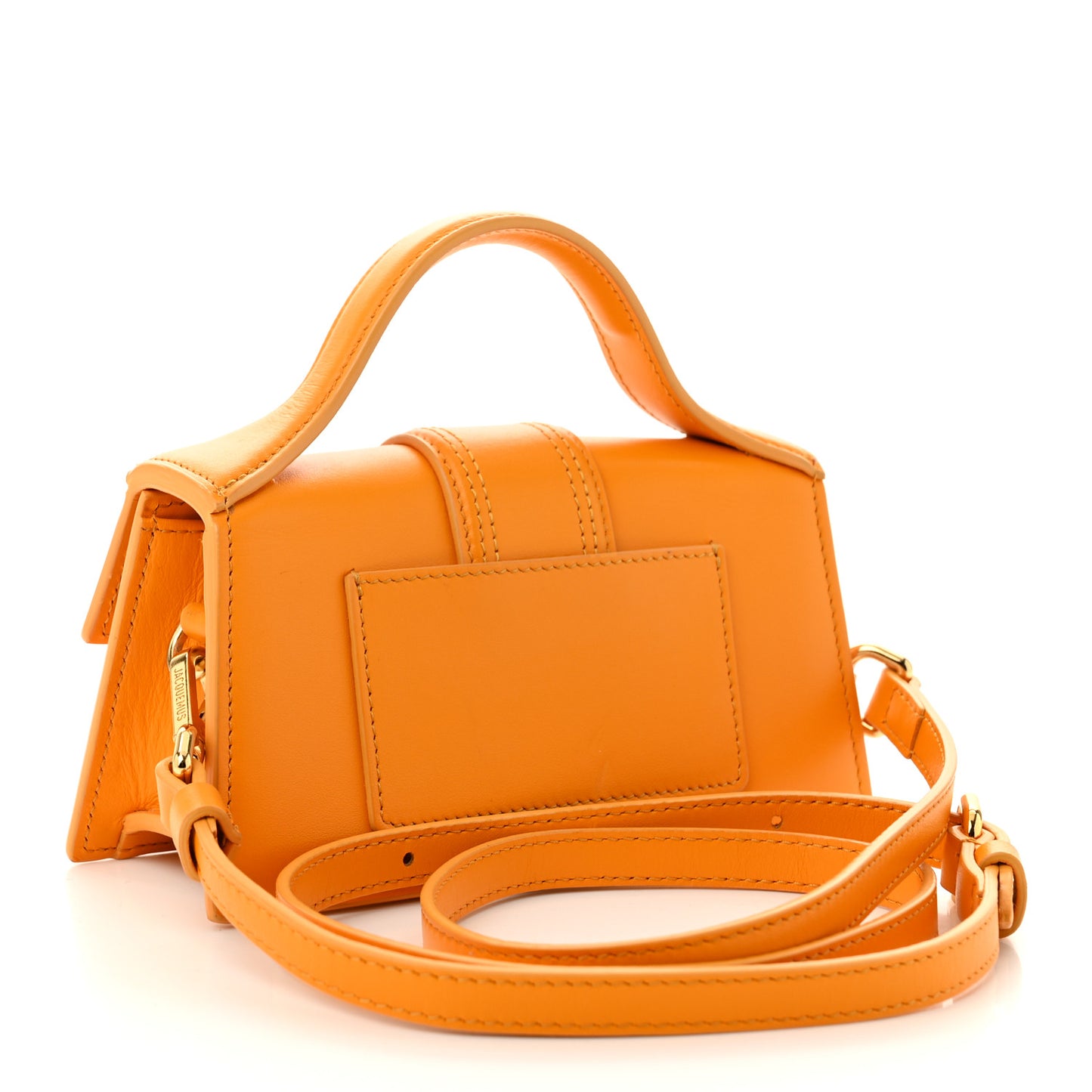 Smooth Calfskin Le Bambino Dark Yellow