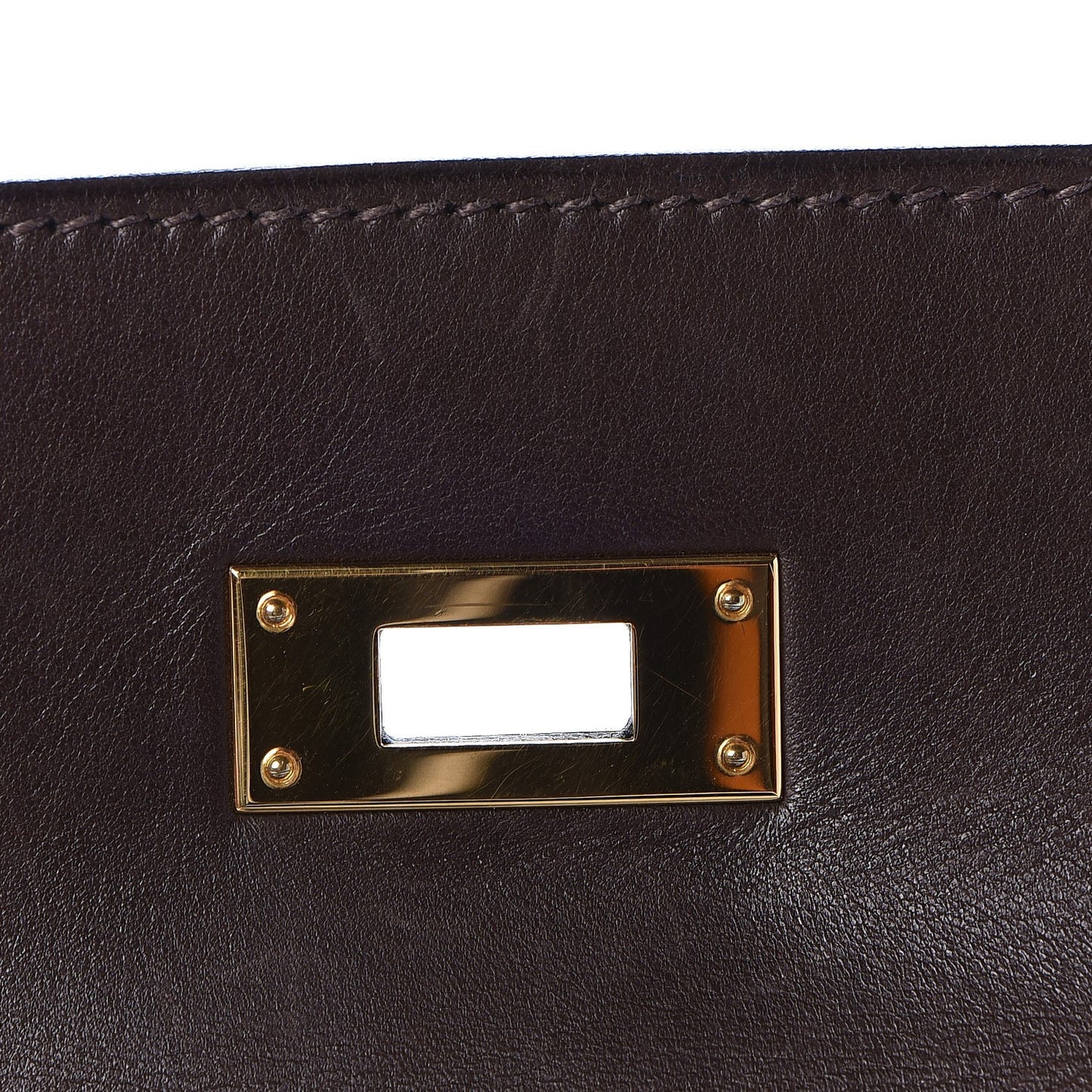 Pony Hair Swift Kelly Retourne 32 Chocolate