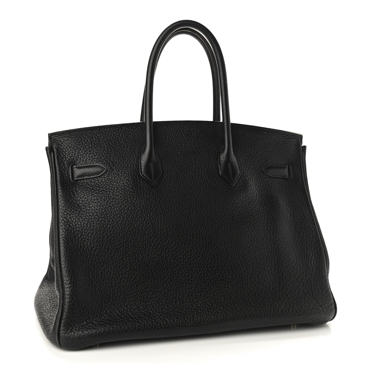 Hermes Taurillon Clemence Birkin 35 Black 2 of 19
