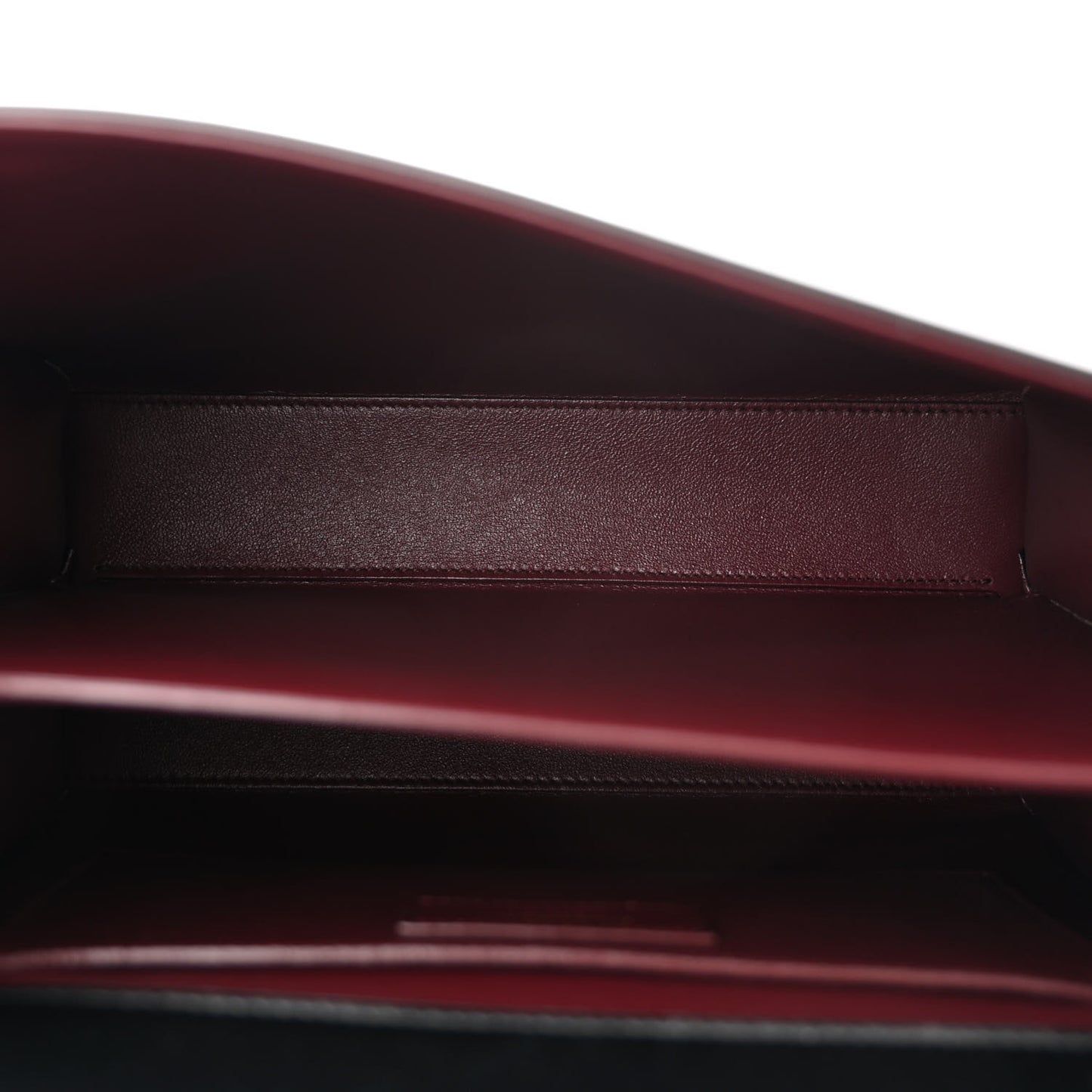 Smooth Calfskin Medium Classic Monogram Cassandra Top Handle Black Rouge Legion