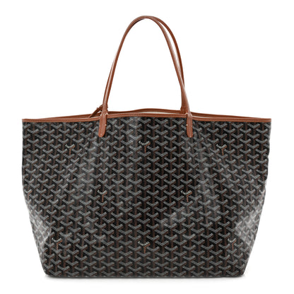 Goyard Goyardine Saint Louis GM Black Gold 1 of 12