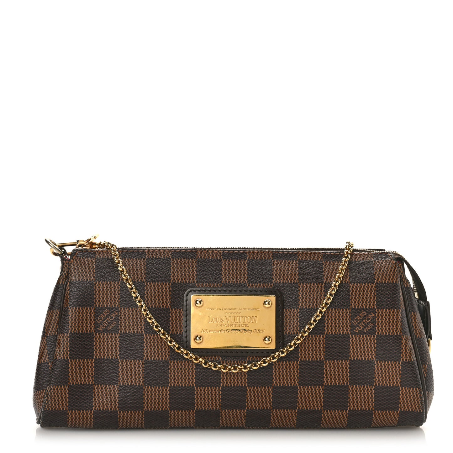 Damier Ebene Eva Clutch