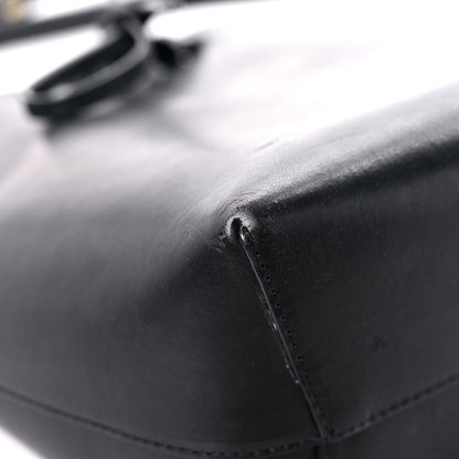 Mansur Gavriel Calfskin Mini Bucket Bag Black Flamma 8 of 24