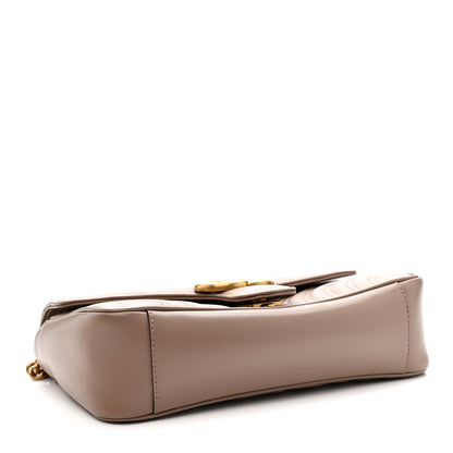 Gucci Calfskin Matelasse Small GG Marmont Shoulder Bag Porcelain Rose 4 of 11