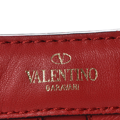 Valentino Garavani Nappa Va Va Voom Fold Over Chain Clutch Rosso Valentino 9 of 10