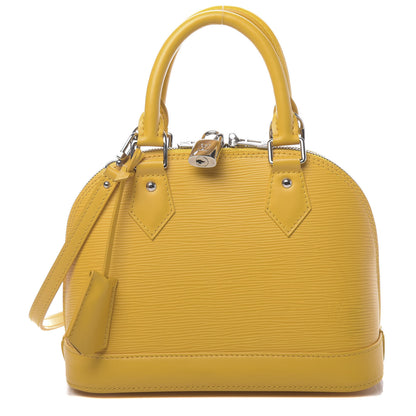 Louis Vuitton Epi Alma BB Citron 1 of 9