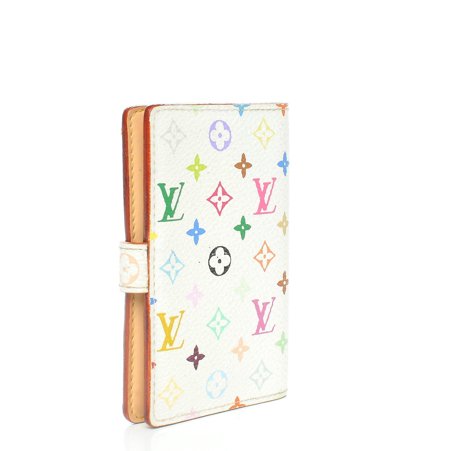 Louis Vuitton Monogram Multicolor Carnet de Bal Mini Agenda Cover White 3 of 6