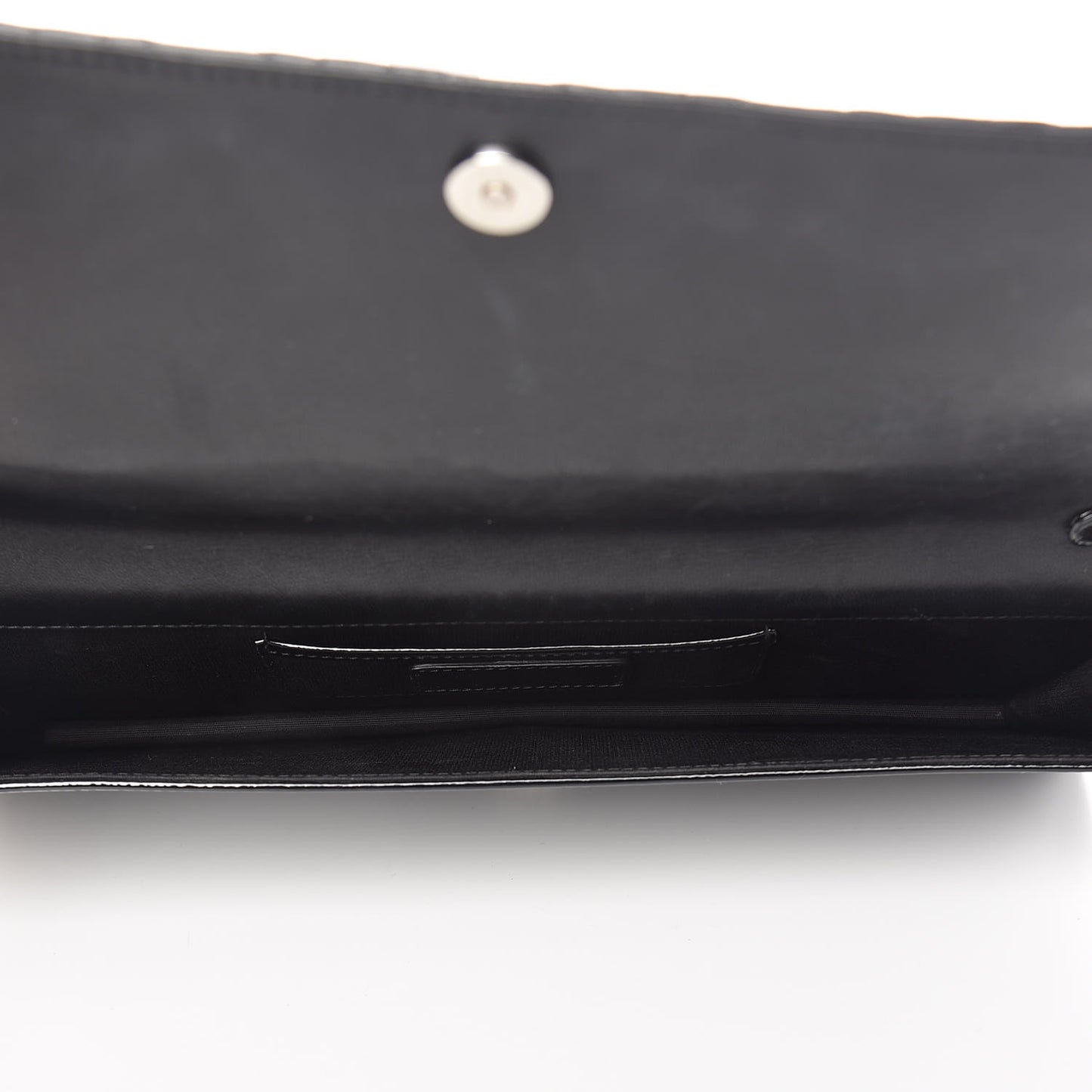 Patent Cannage Lady Dior Convertible Clutch Black