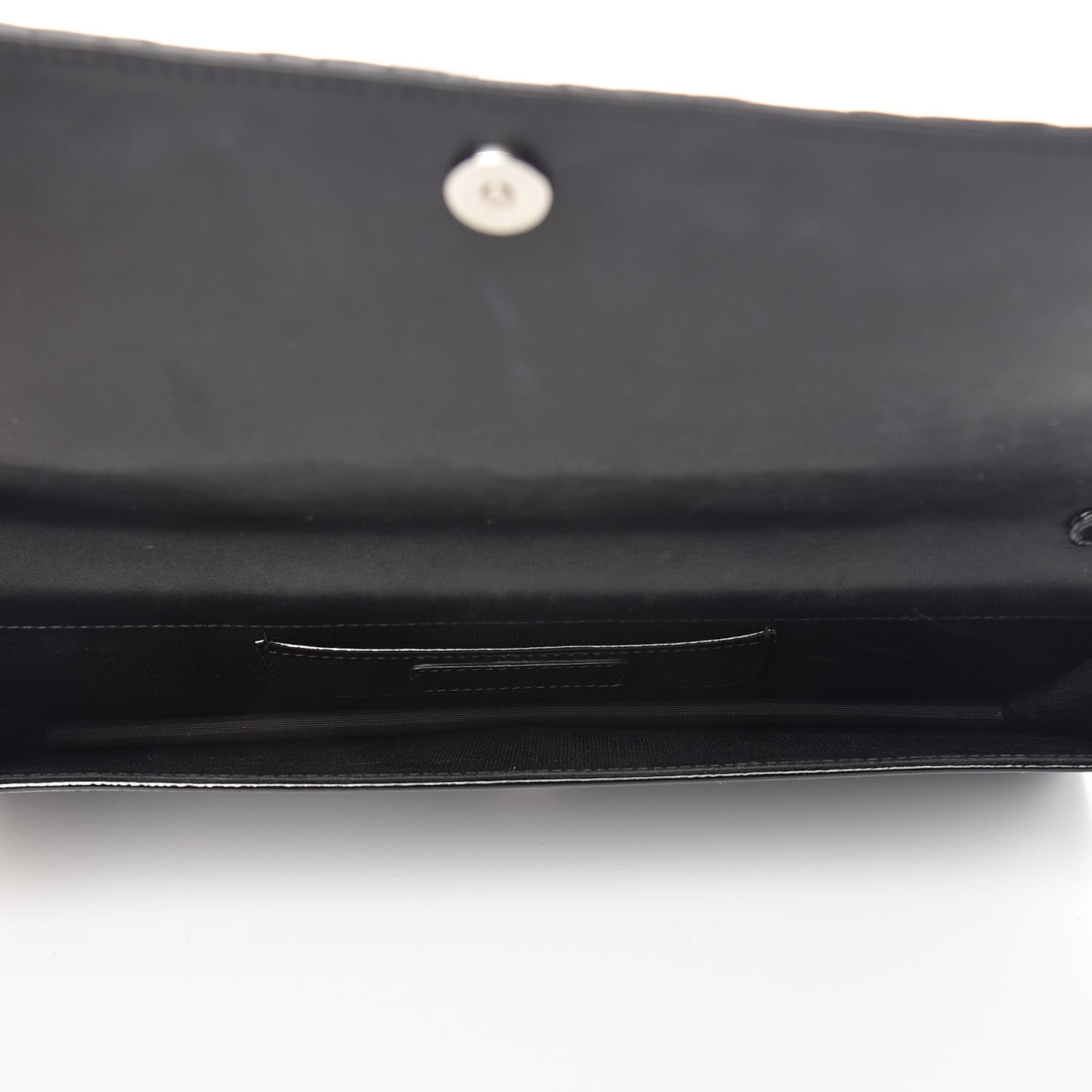 Christian Dior Patent Cannage Lady Dior Convertible Clutch Black 5 of 9