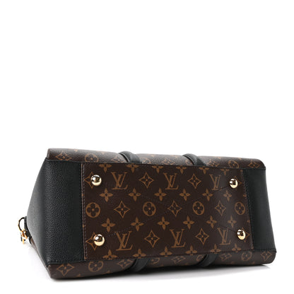 Louis Vuitton Monogram Soufflot MM Black 4 of 9