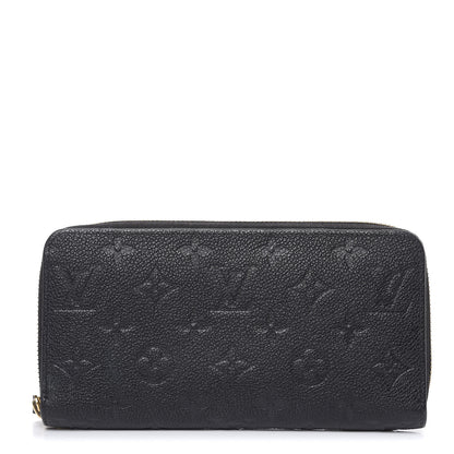 Louis Vuitton Empreinte Zippy Wallet Black 1 of 11