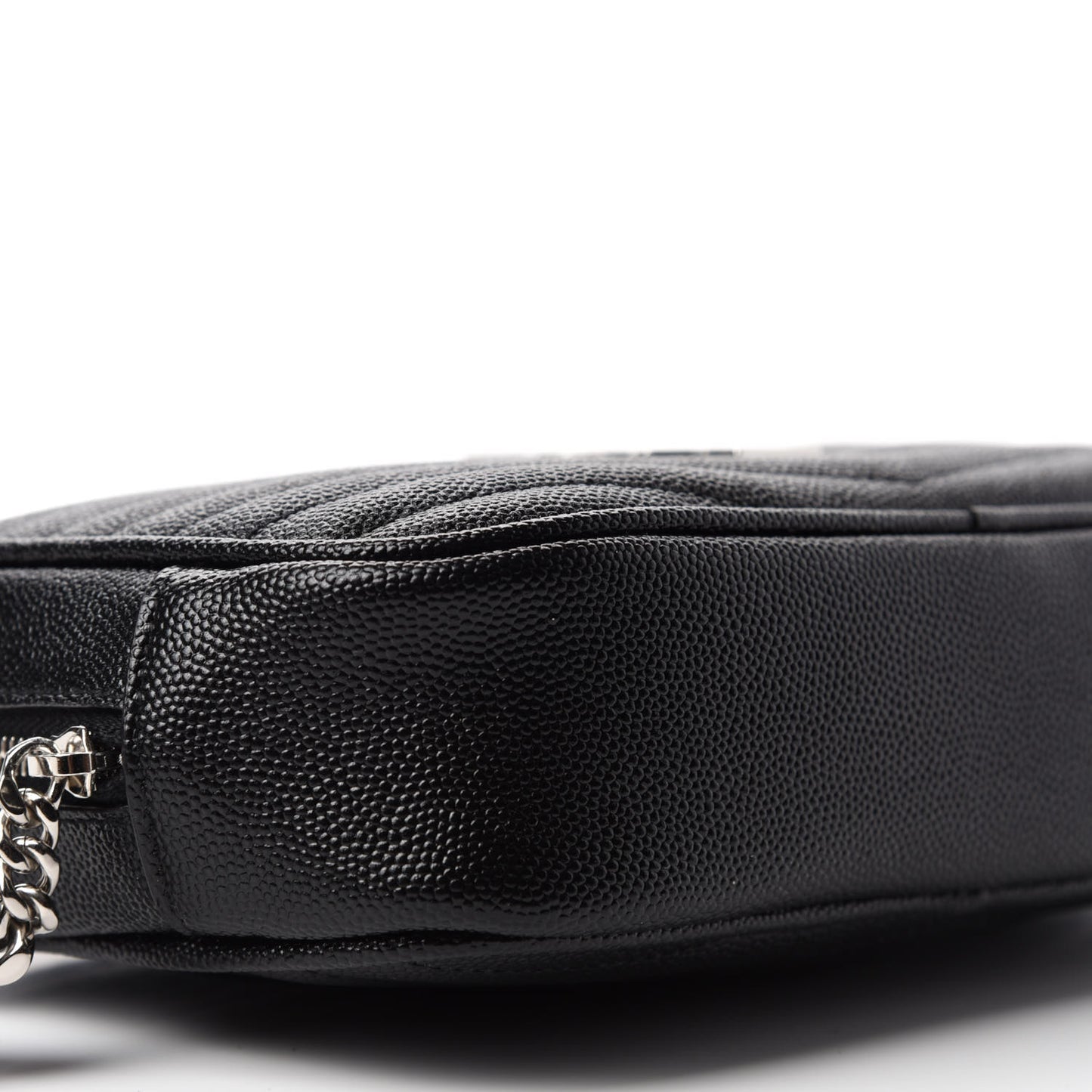 Grain De Poudre Matelasse Monogram Mini Lou Camera Bag Black