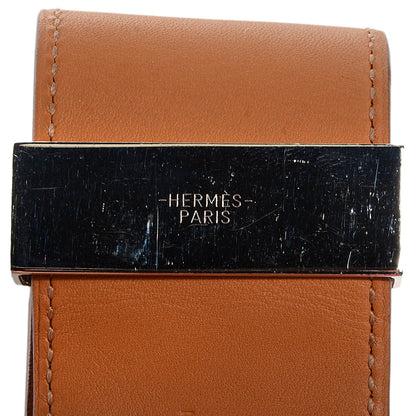 Hermes Barenia Collier De Chien CDC Bracelet L Fauve 5 of 6