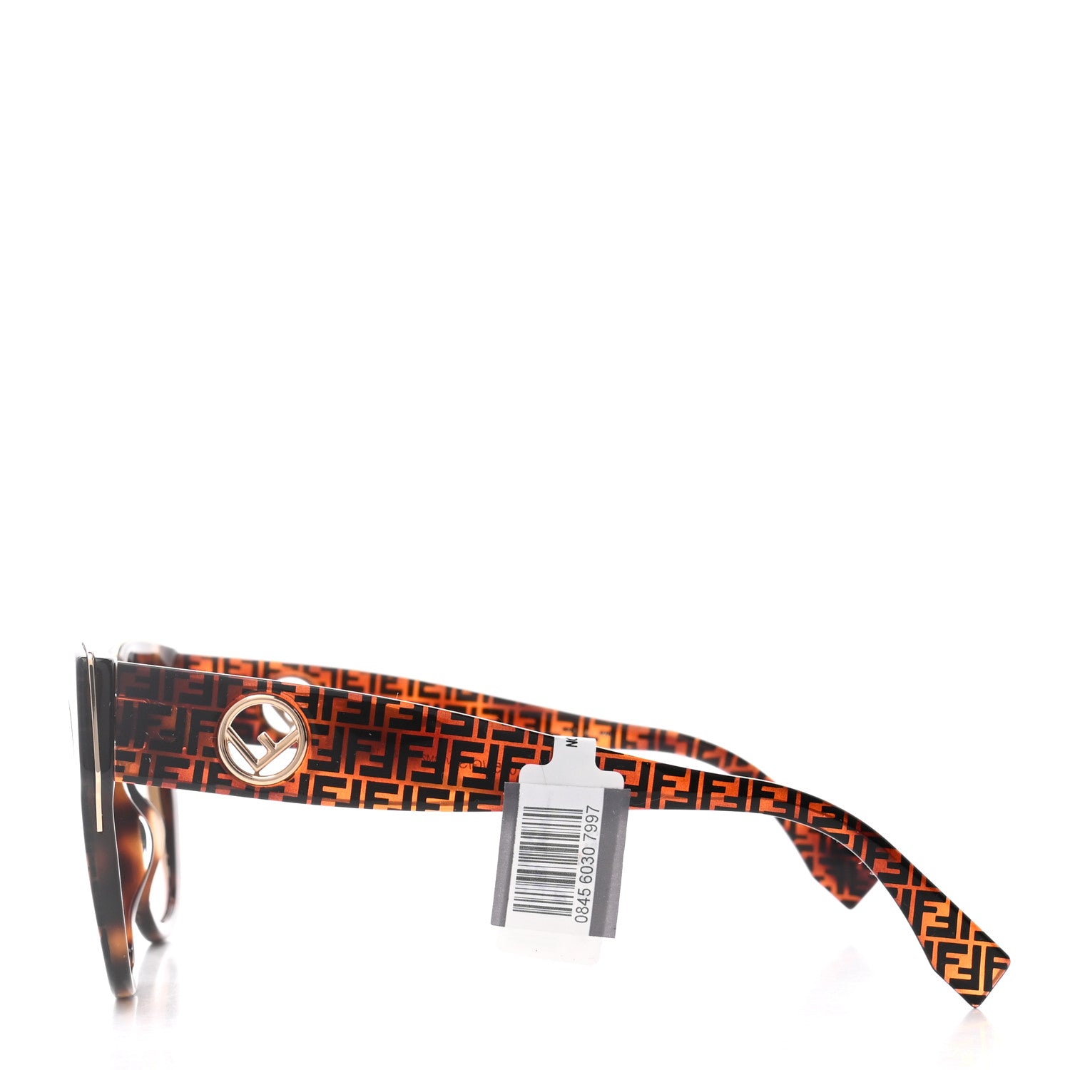 Fendi Acetate F is Fendi 51mm Cat Eye Sunglasses FF 0359/S Tortoise Camouflage 6 of 13