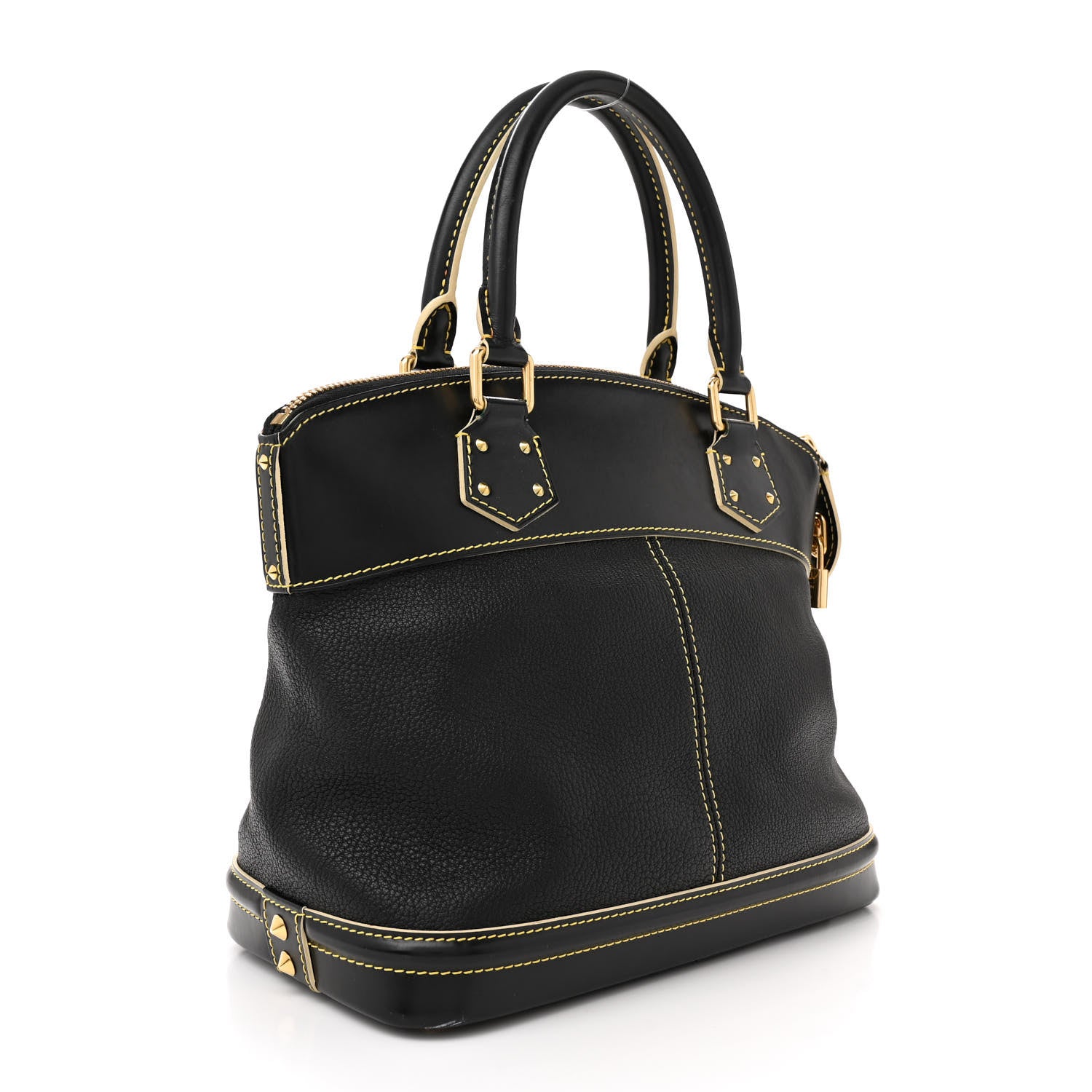 Louis Vuitton Suhali Lockit PM Black 3 of 14