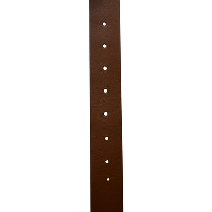 Christian Dior Calfskin 30 Montaigne Belt 85 Brown 3 of 7