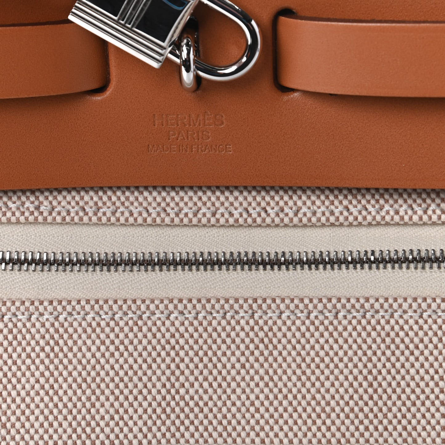 Vache Hunter Toile Pegase Pop Herbag Zip Retourne 31 PM Capucine Ecru