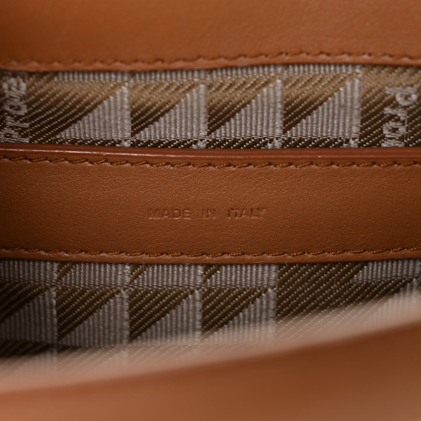 Calfskin PS11 Tiny Shoulder Bag Biscotti