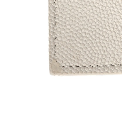 Saint Laurent Grain De Poudre Uptown Pouch Blanc Vintage 8 of 8