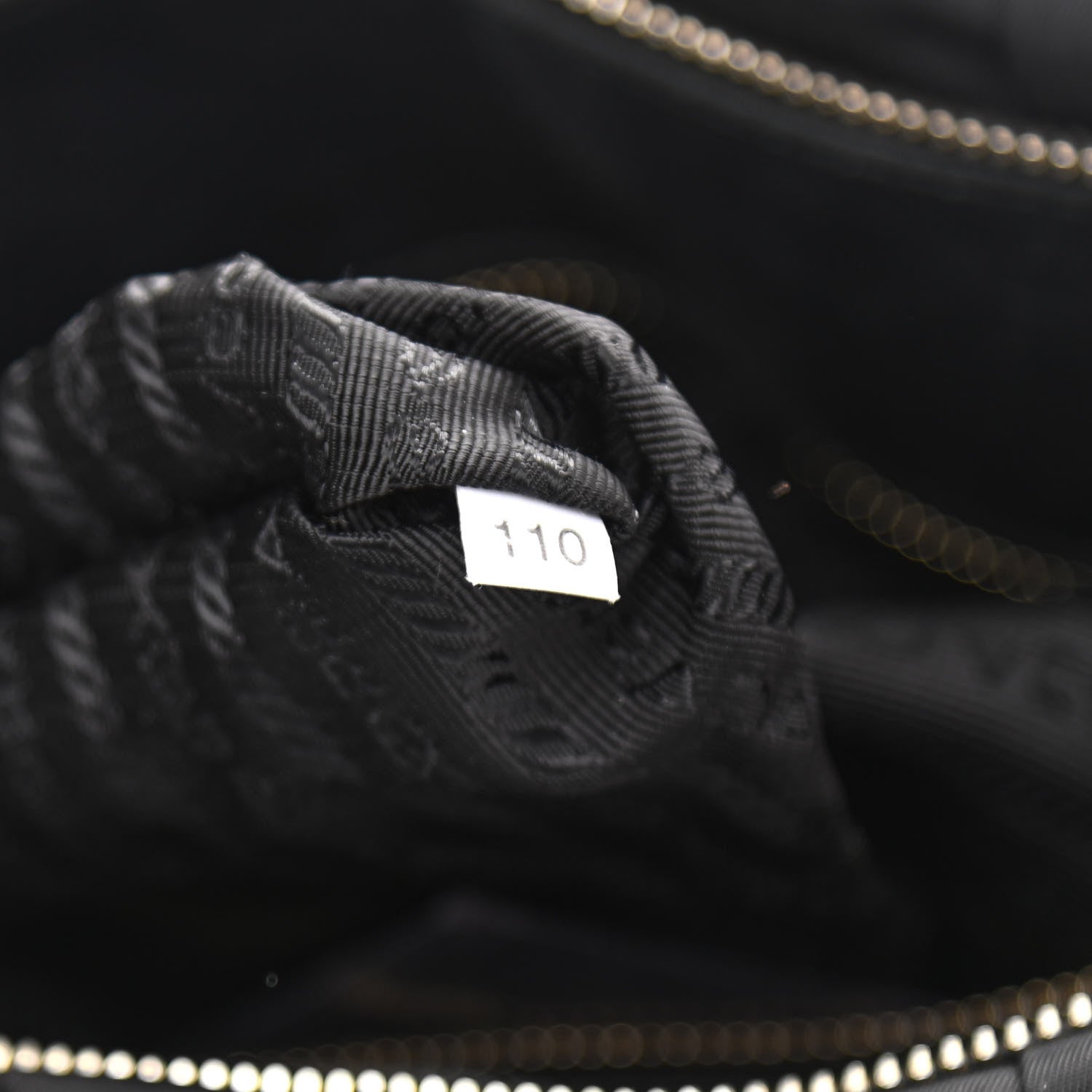 Prada Tessuto Nylon Gaufre Tote Black 7 of 16