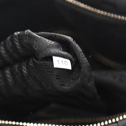 Prada Tessuto Nylon Gaufre Tote Black 7 of 16