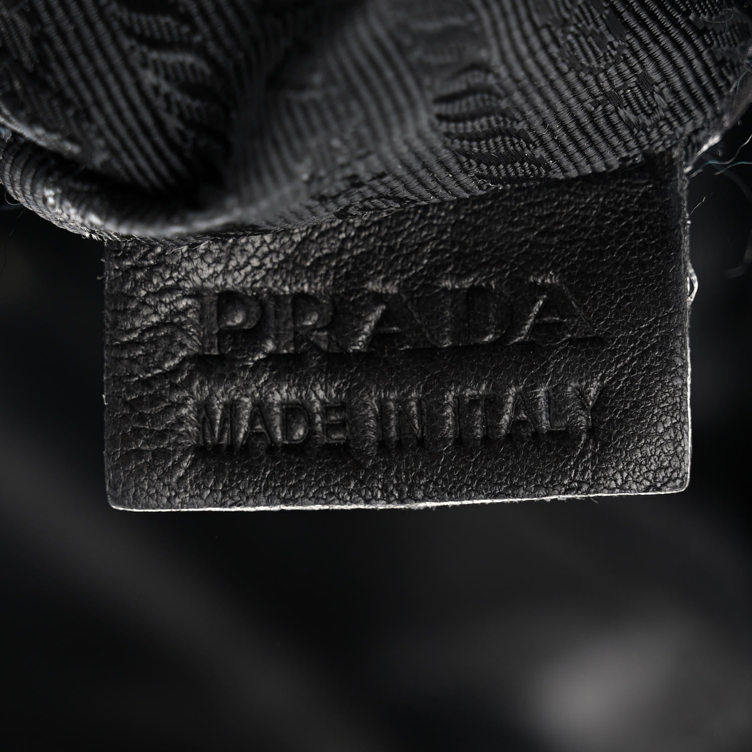 Prada Nappa Frills Tote Black 7 of 14