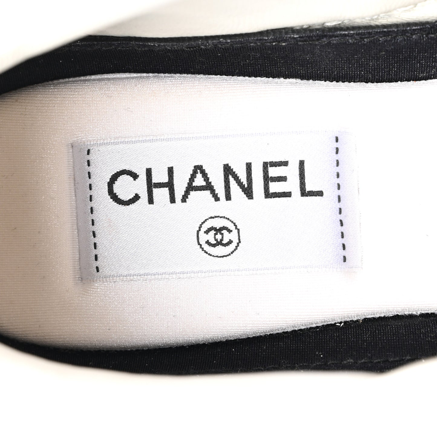 Calfskin CC Womens Sneakers 39 White