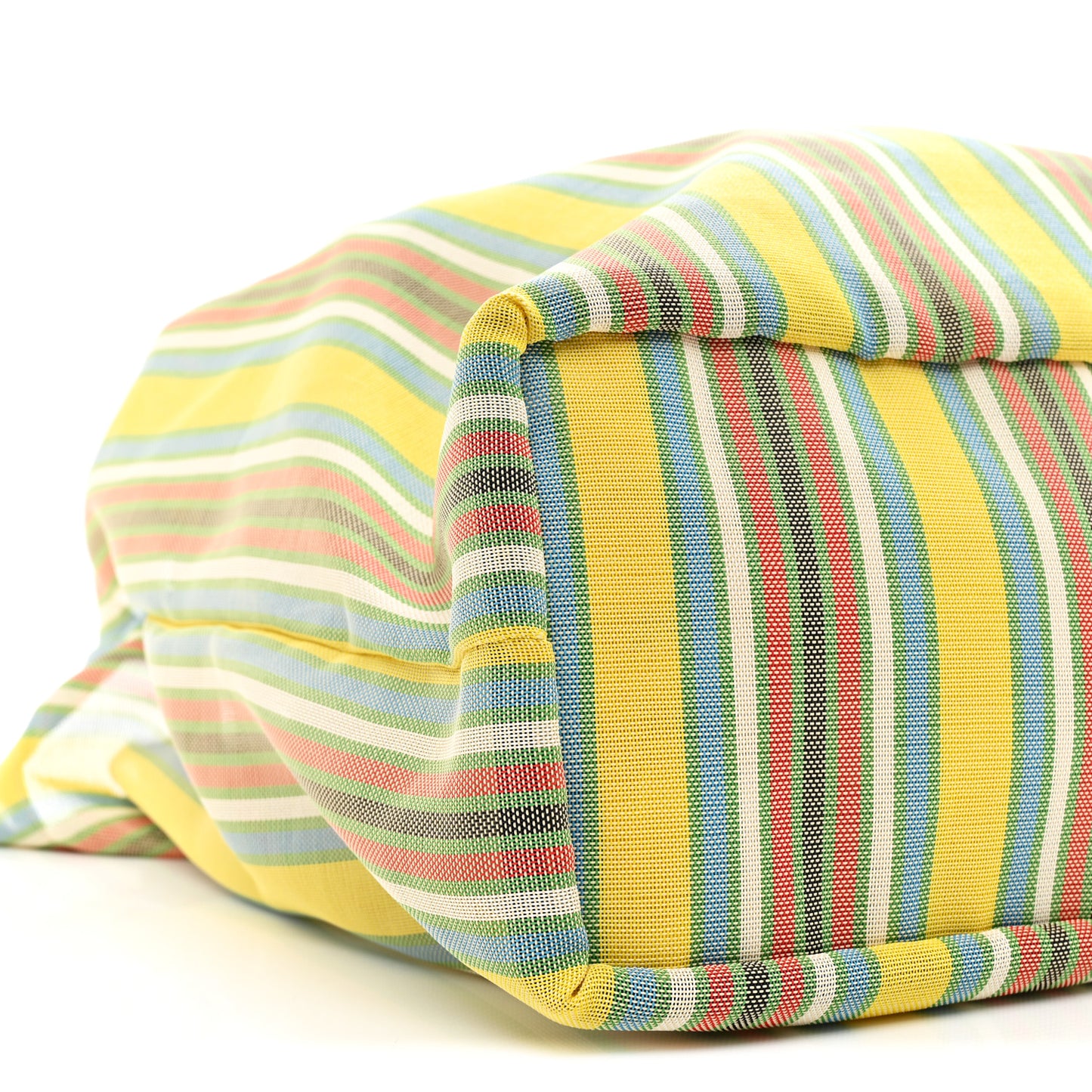 Mesh Saddle Calfskin Barn Tote Bag Multicolor