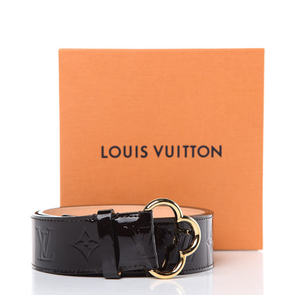 Louis Vuitton Vernis 40mm Fleur Belt 80 32 Amarante 8 of 8