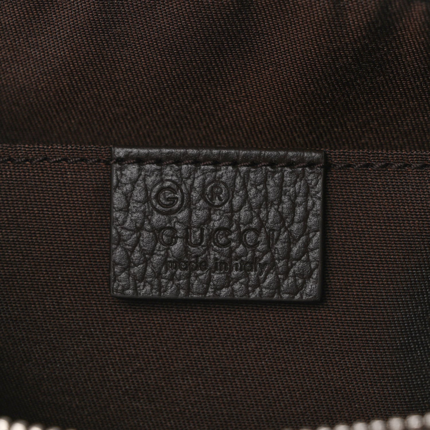 Gucci Monogram Belt Bag Dark Brown 6 of 9