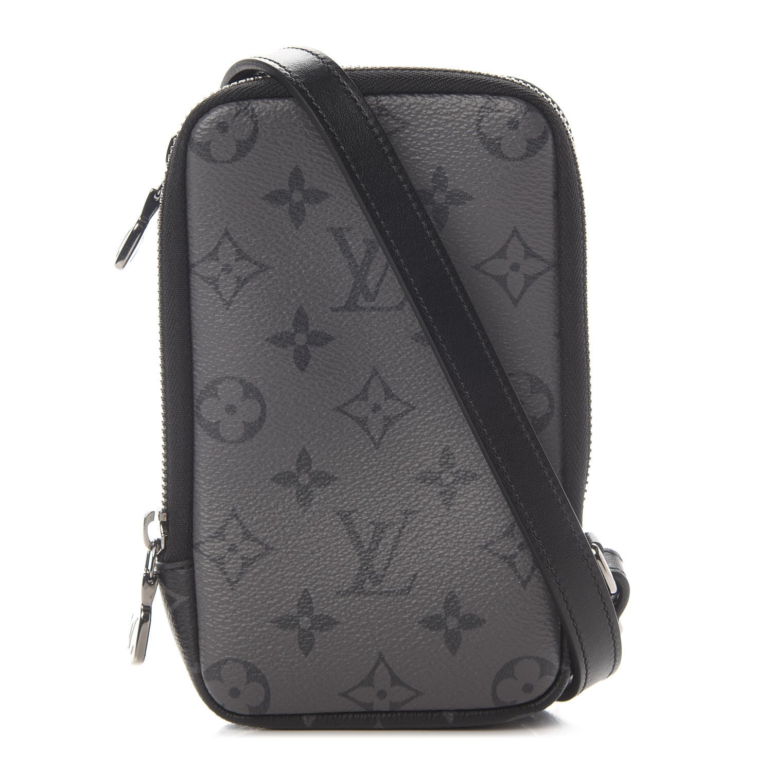 Louis Vuitton Monogram Eclipse Reverse Double Phone Pouch 1 of 8