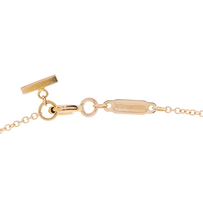Tiffany 18K Rose Gold Large T Smile Pendant Necklace 5 of 5