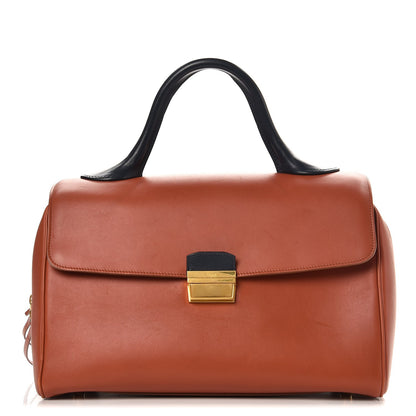 Celine Natural Calfskin Top Handle Bag Brick 1 of 16