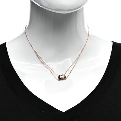 Chanel 18K Beige Gold Coco Crush Pendant Necklace 2 of 4