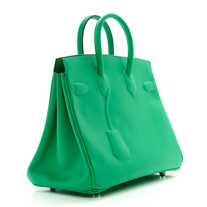 Hermes Swift Birkin Shadow 25 Menthe 3 of 10