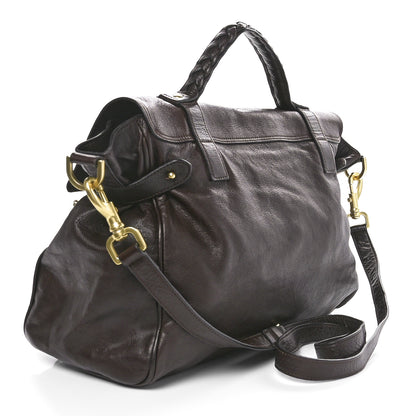 Mulberry Soft Buffalo Oversized Alexa Chocolate 3 of 9