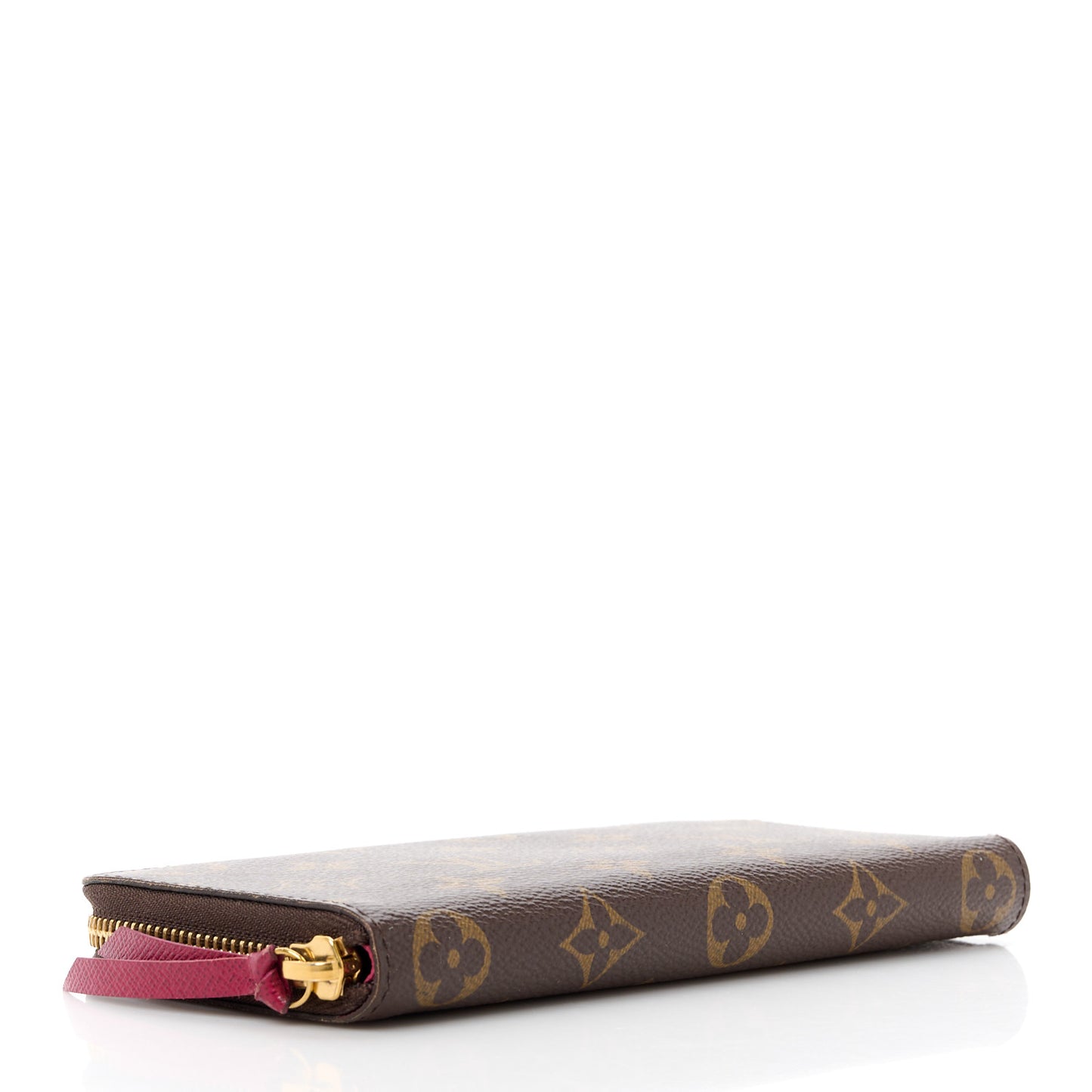 Monogram Clemence Wallet Fuchsia