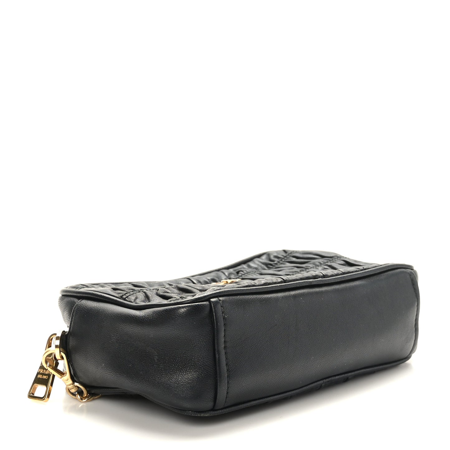 Nappa Gaufre Camera Bag Black