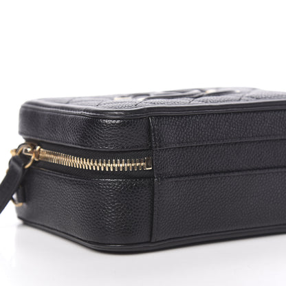 Chanel Caviar Quilted Small CC Filigree Vanity Case Black 8 of 10