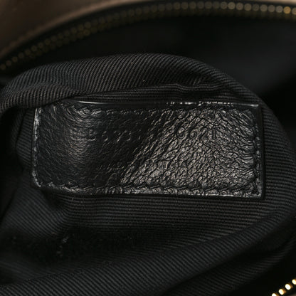 Saint Laurent Lambskin Matelasse Monogram Medium Niki Chain Satchel Dark Beige 7 of 9