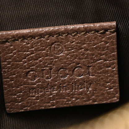 Gucci GG Supreme Monogram Web Ophidia Dome Key Pouch Beige New Acero 6 of 11