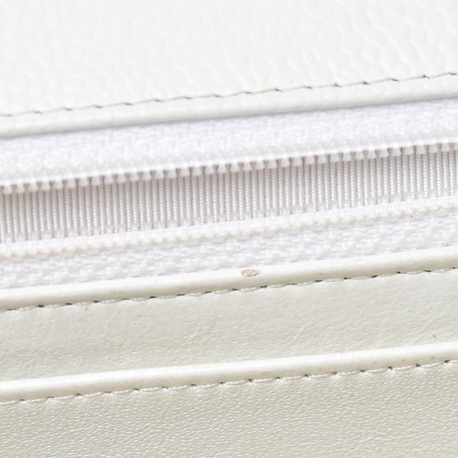 Chanel Caviar Quilted Jumbo Single Flap White 11 of 11