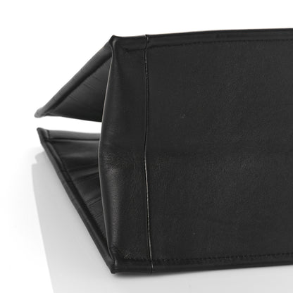 Christian Dior Calfskin Embossed Medium Book Tote Black 8 of 9