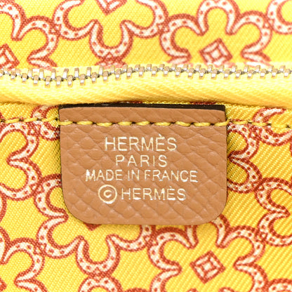 Hermes Epsom Silk'In Wallet Chai 11 of 15