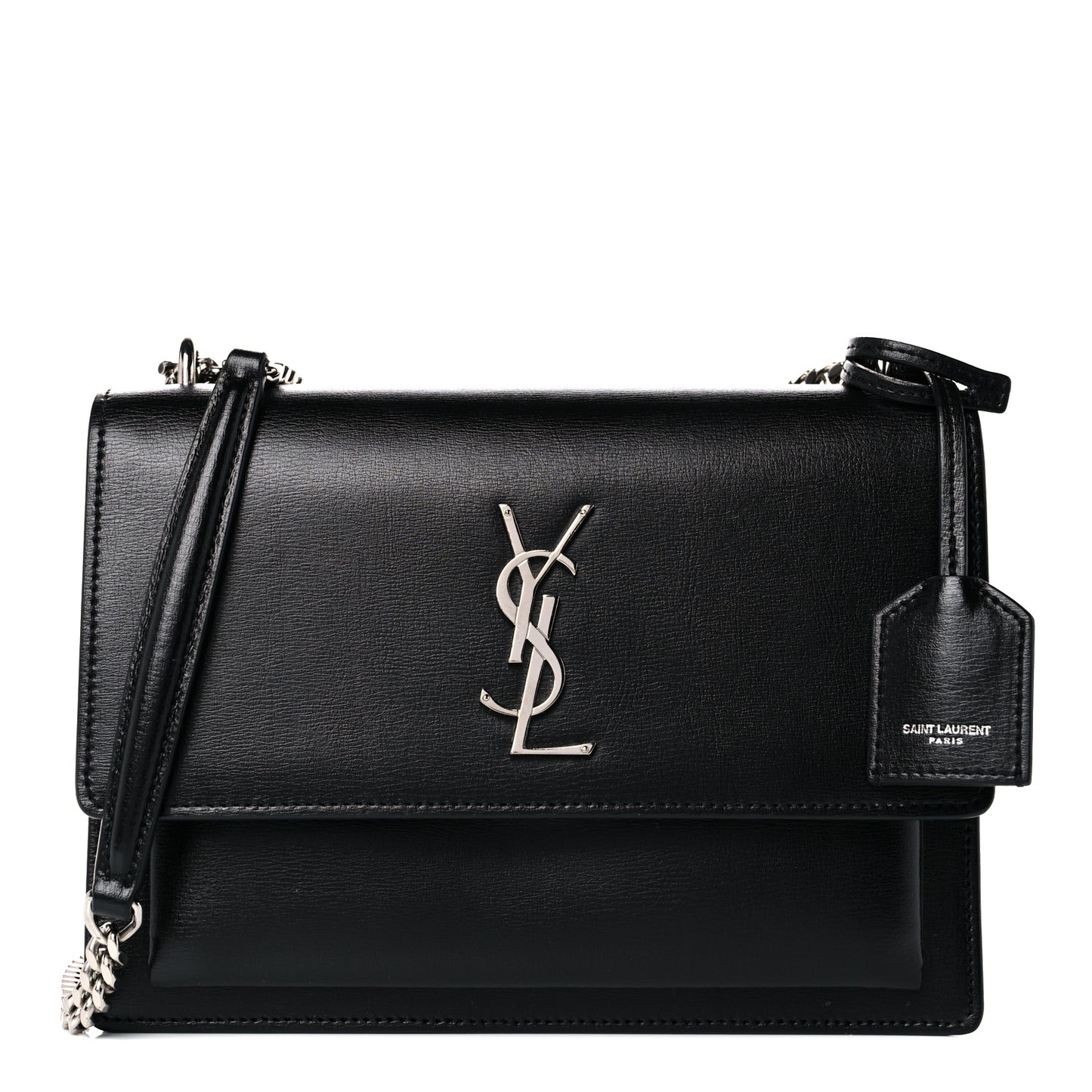 Calfskin Medium Monogram Sunset Black